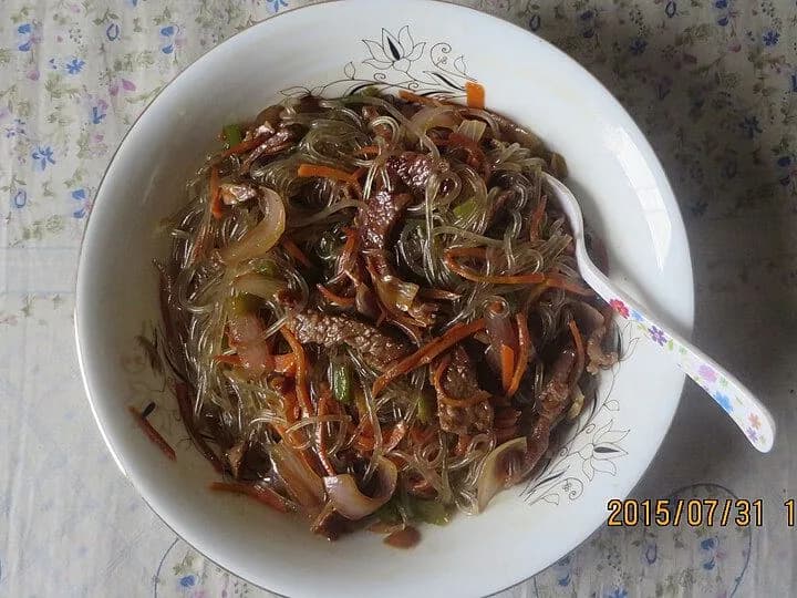 Double Japchae