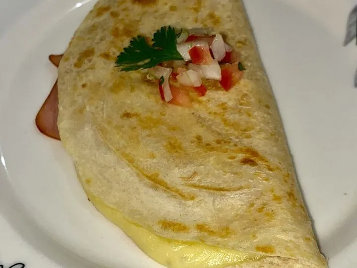 Premium Crispy Chicken Quesadilla