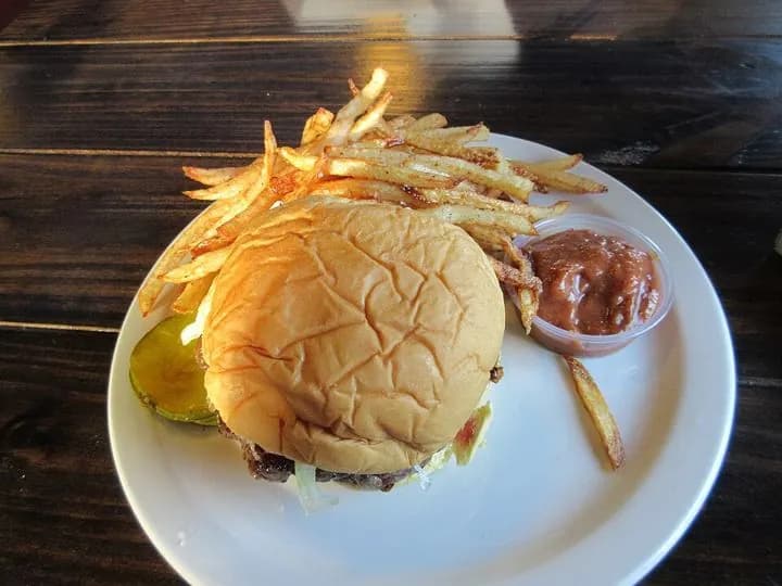 Set (nothing to drink included) Double Smash Burger