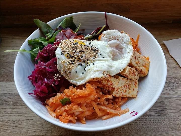 Cheese-Loaded Bibimbap
