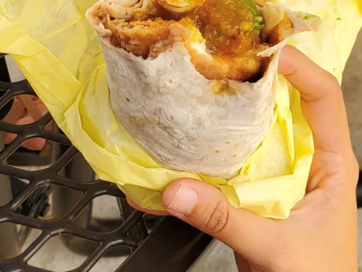 Set (nothing to drink included) Mission Burrito