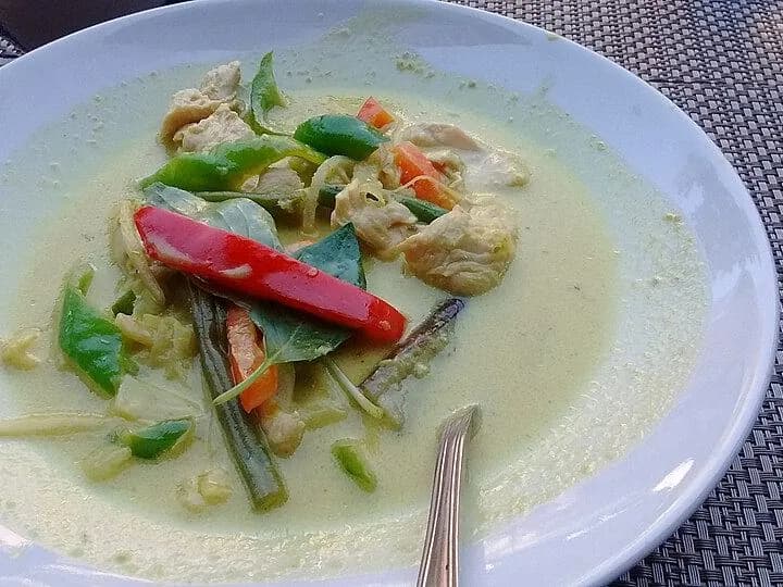 Set (nothing to drink included) Thai Green Curry