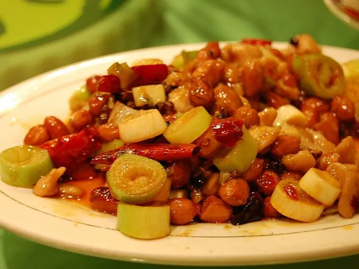 Half & Half Kung Pao Chicken