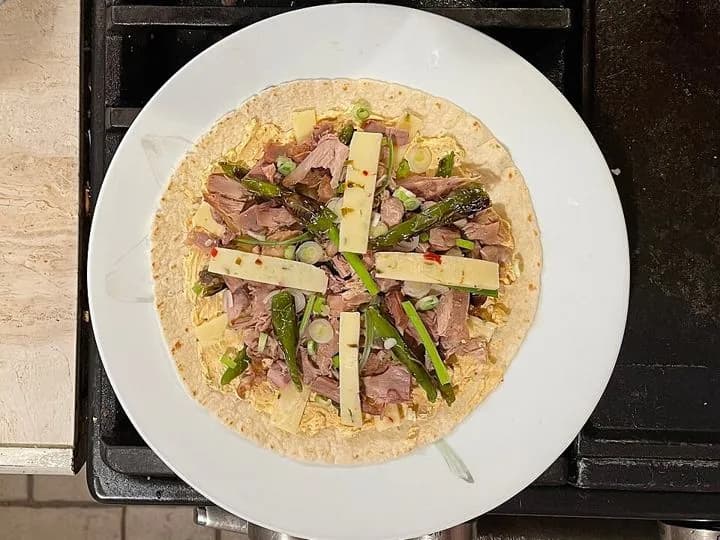 Set (nothing to drink included) Crispy Chicken Quesadilla
