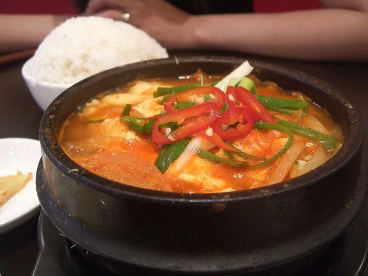 Set (nothing to drink included) Sundubu Jjigae