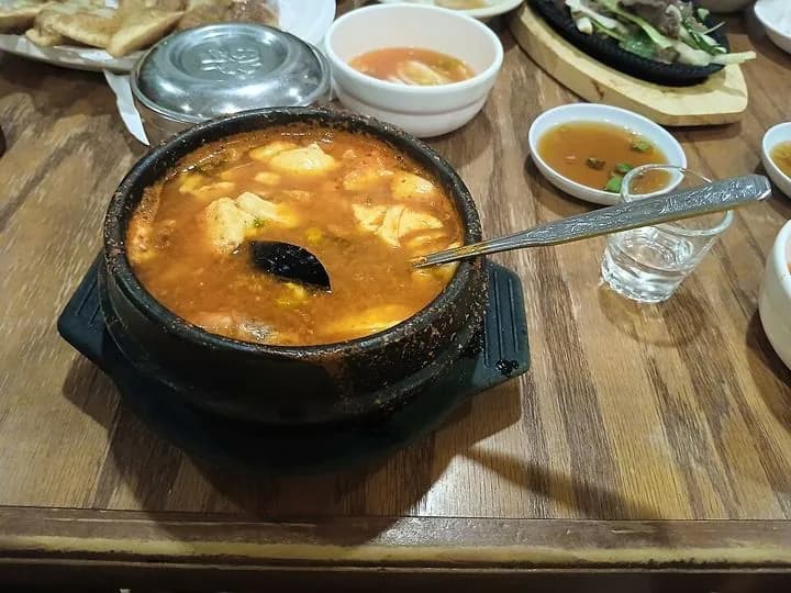 Extra-Spicy Sundubu Jjigae