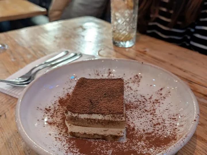 Set (nothing to drink included) Tiramisu Cups